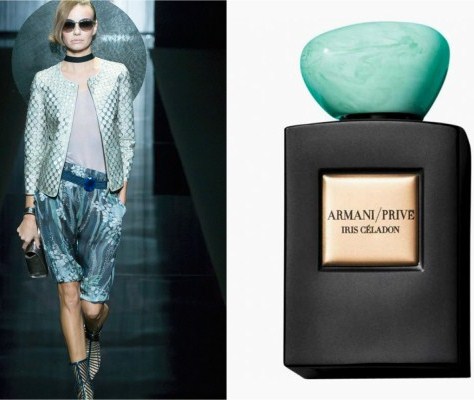 Armani Prive Iris Celadon