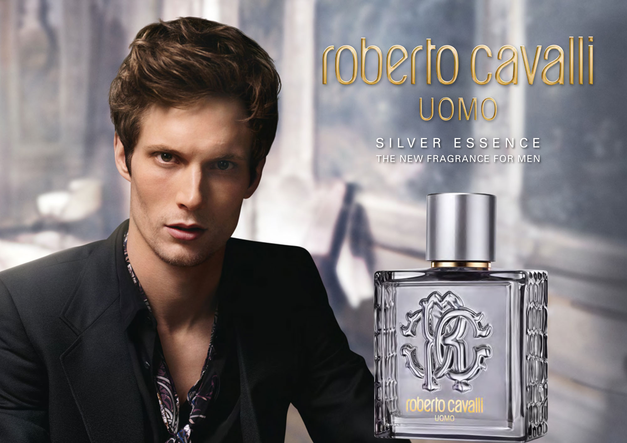 Roberto Cavalli Uomo Silver Essence