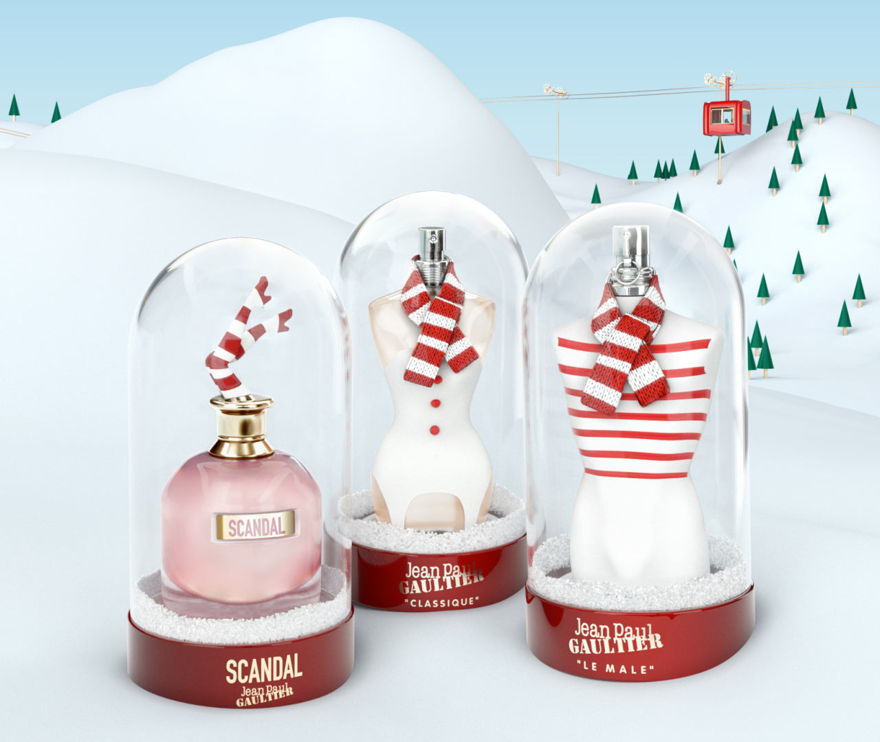 JPG Classique Collector`s Snow Globe