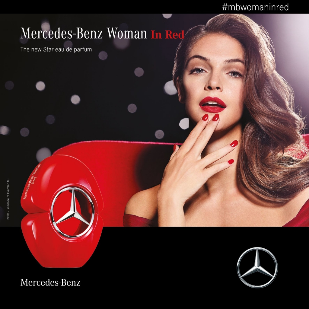 Mercedes-Benz Woman In Red