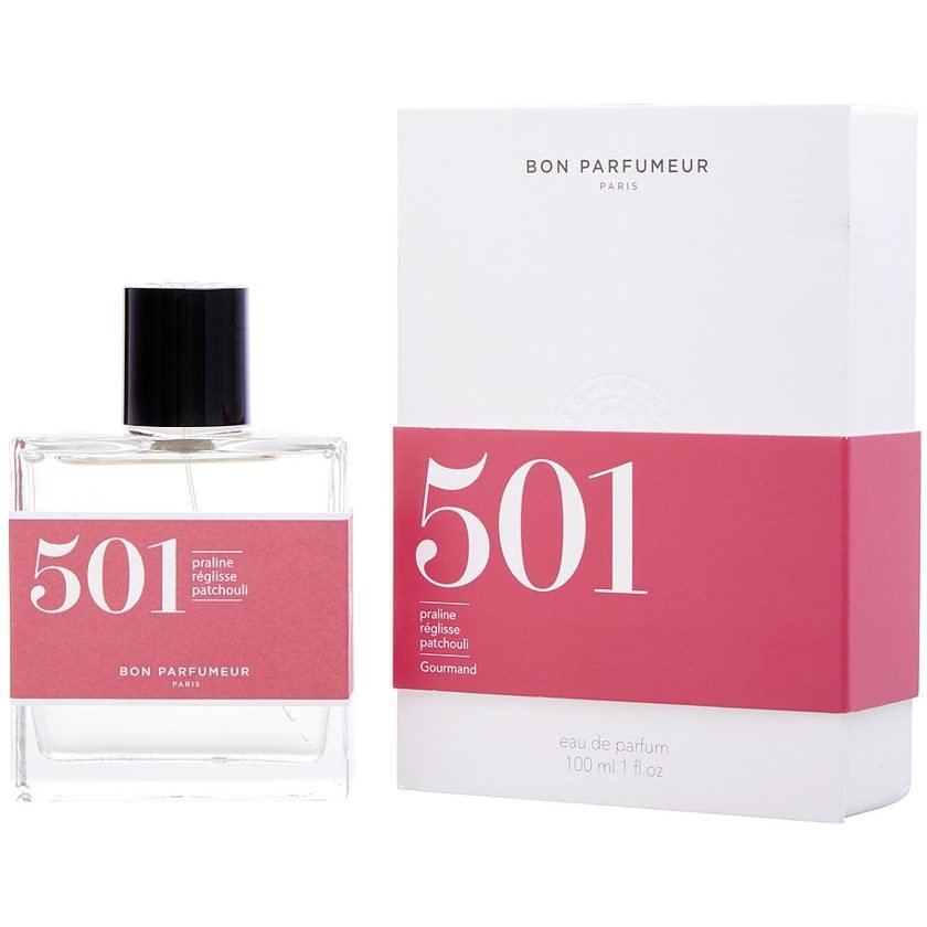 501 praline, licorice, patchouli