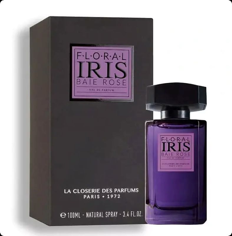 Iris Floral Baie Rose