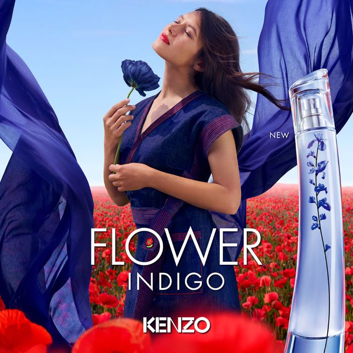 Flower Ikebana Indigo