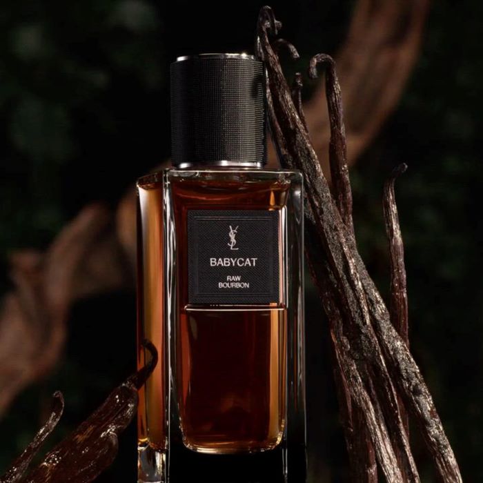 YSL Babycat Raw Bourbon